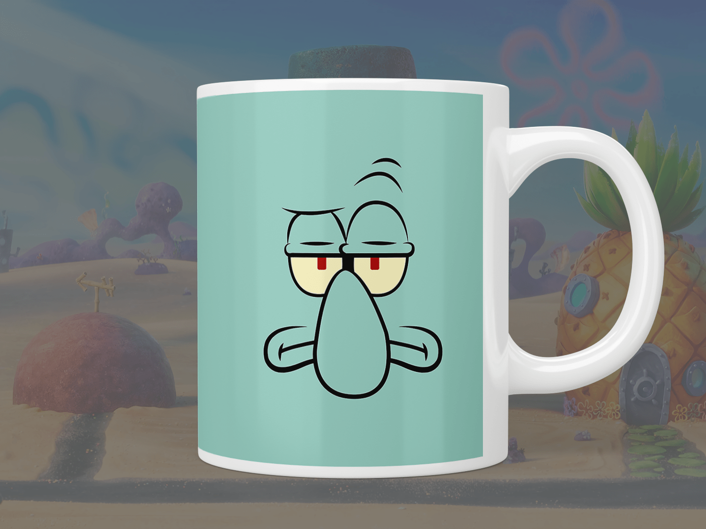 Set of 6 SpongeBob SquarePants mugs - Jazzy Giraffe Mug
