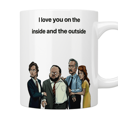 Severance: I Love You On The Inside And The Outside Mug - Jazzy Giraffe Mug