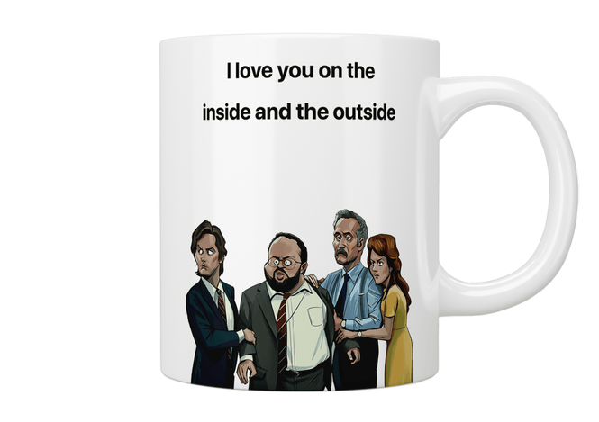 Severance: I Love You On The Inside And The Outside Mug - Jazzy Giraffe Mug