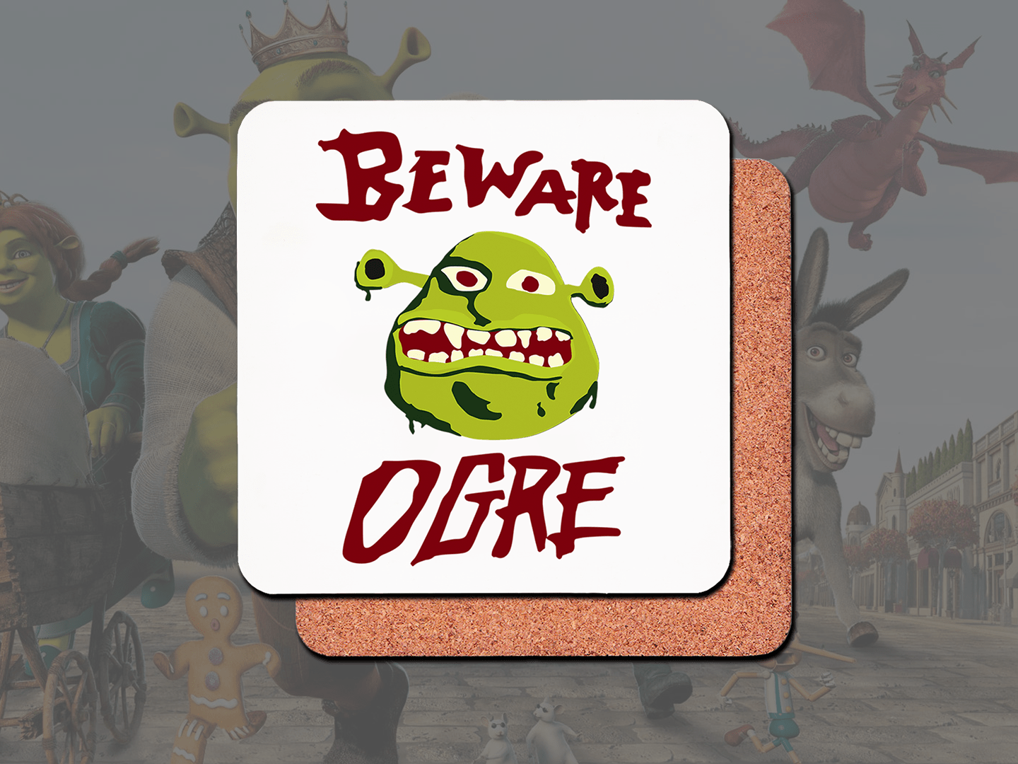 Shrek: Beware Ogre Mug - Jazzy Giraffe Mug