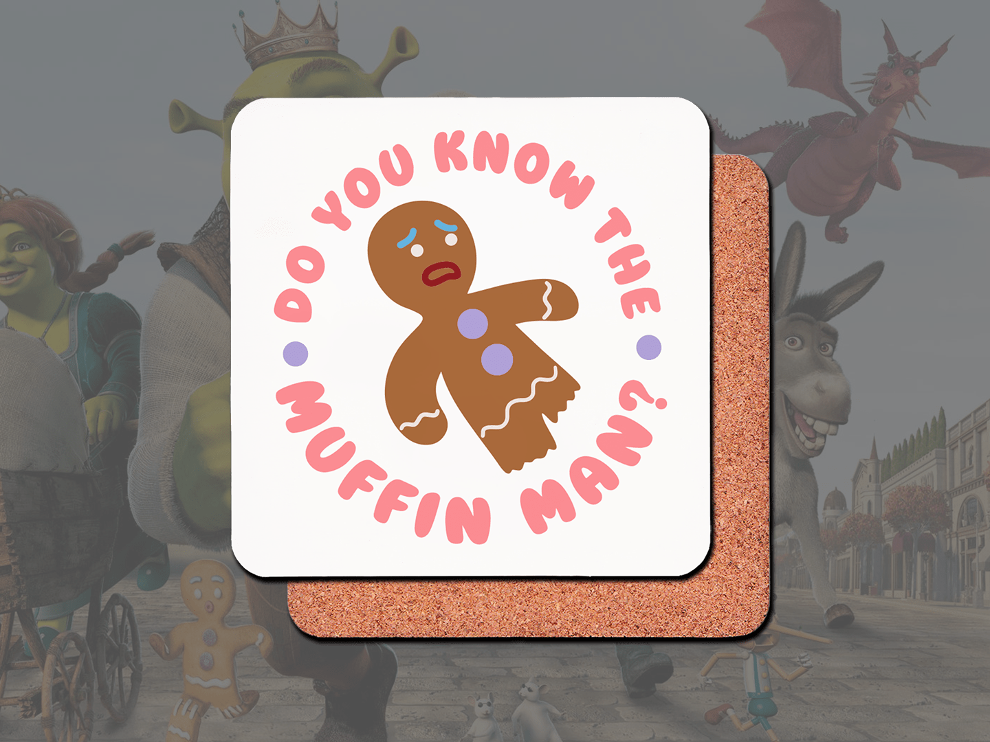 Shrek: Do You Know The Muffin Man? Mug - Jazzy Giraffe Mug