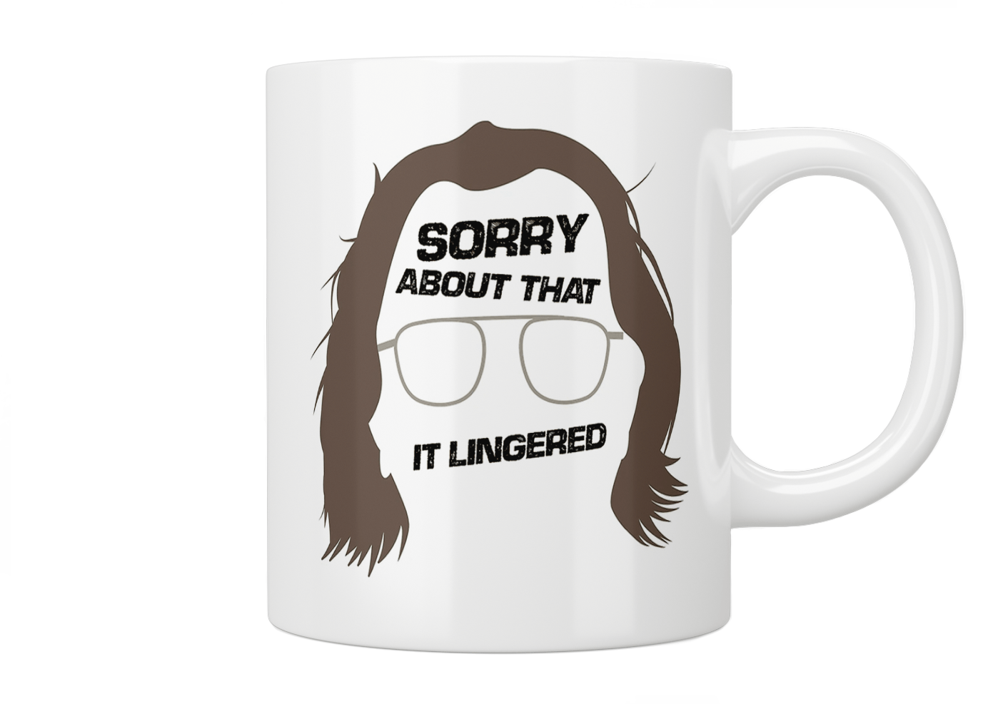 Slow Horses: Sorry About That It Lingered Mug - Jazzy Giraffe Mug