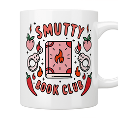 Smutty Book Club Mug - Jazzy Giraffe Mug
