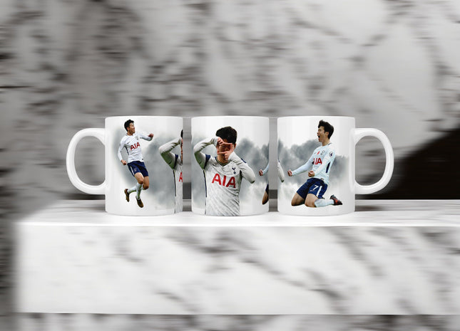 Son Heung-min - Tottenham / Spurs mug - Jazzy Giraffe Mug