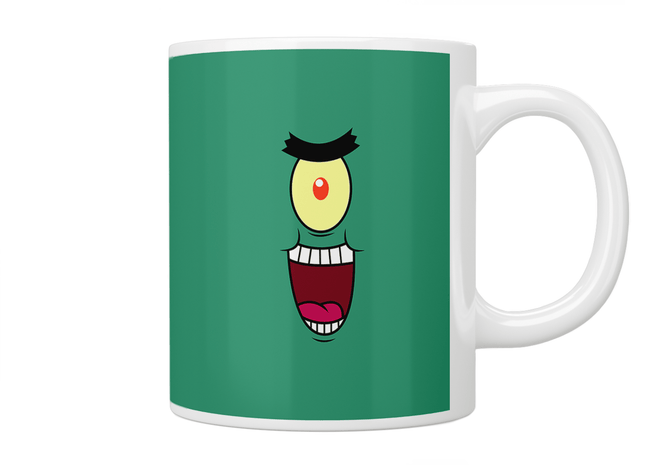 SpongeBob SquarePants: Plankton Mug - Jazzy Giraffe Mug