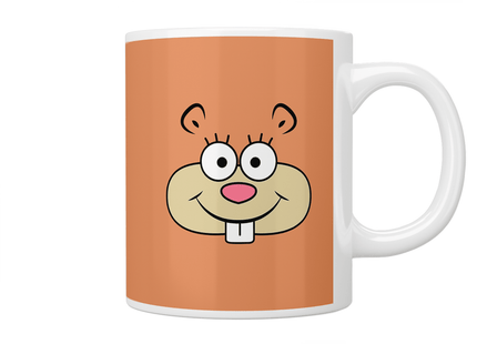 SpongeBob SquarePants: Sandy Cheeks Mug - Jazzy Giraffe Mug