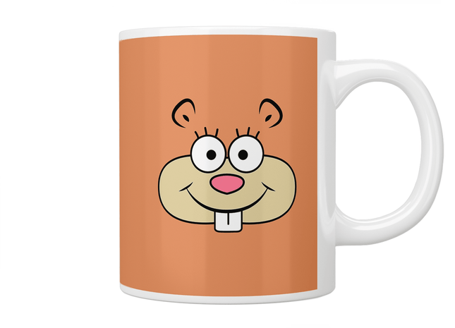 SpongeBob SquarePants: Sandy Cheeks Mug - Jazzy Giraffe Mug