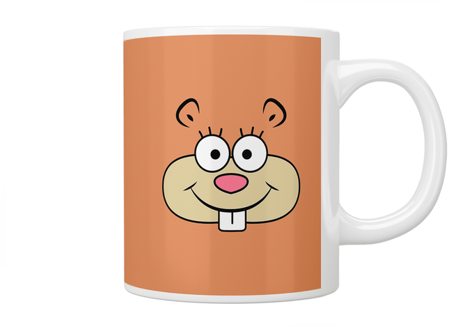 SpongeBob SquarePants: Sandy Cheeks Mug - Jazzy Giraffe Mug