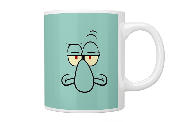 SpongeBob SquarePants: Squidward Mug - Jazzy Giraffe Mug