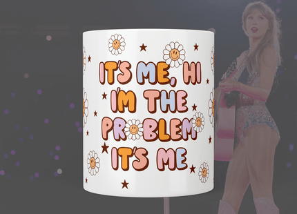 Taylor Swift: "Anti-Hero" - "It's me, hi, I'm the problem it's me" mug - Jazzy Giraffe Mug