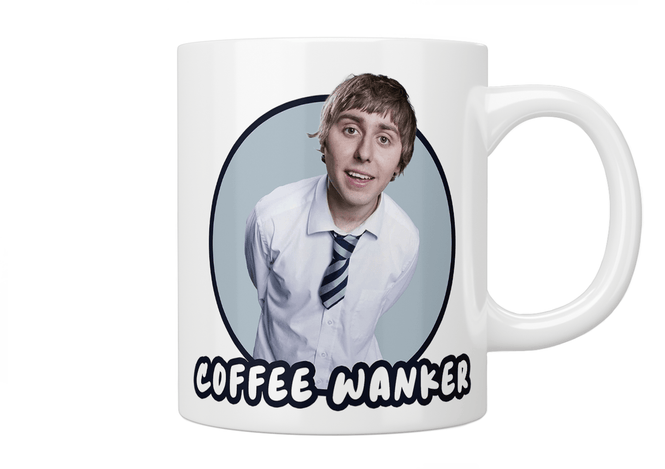 The Inbetweeners: Jay Cartwright Coffee Wanker Mug - Jazzy Giraffe Mug