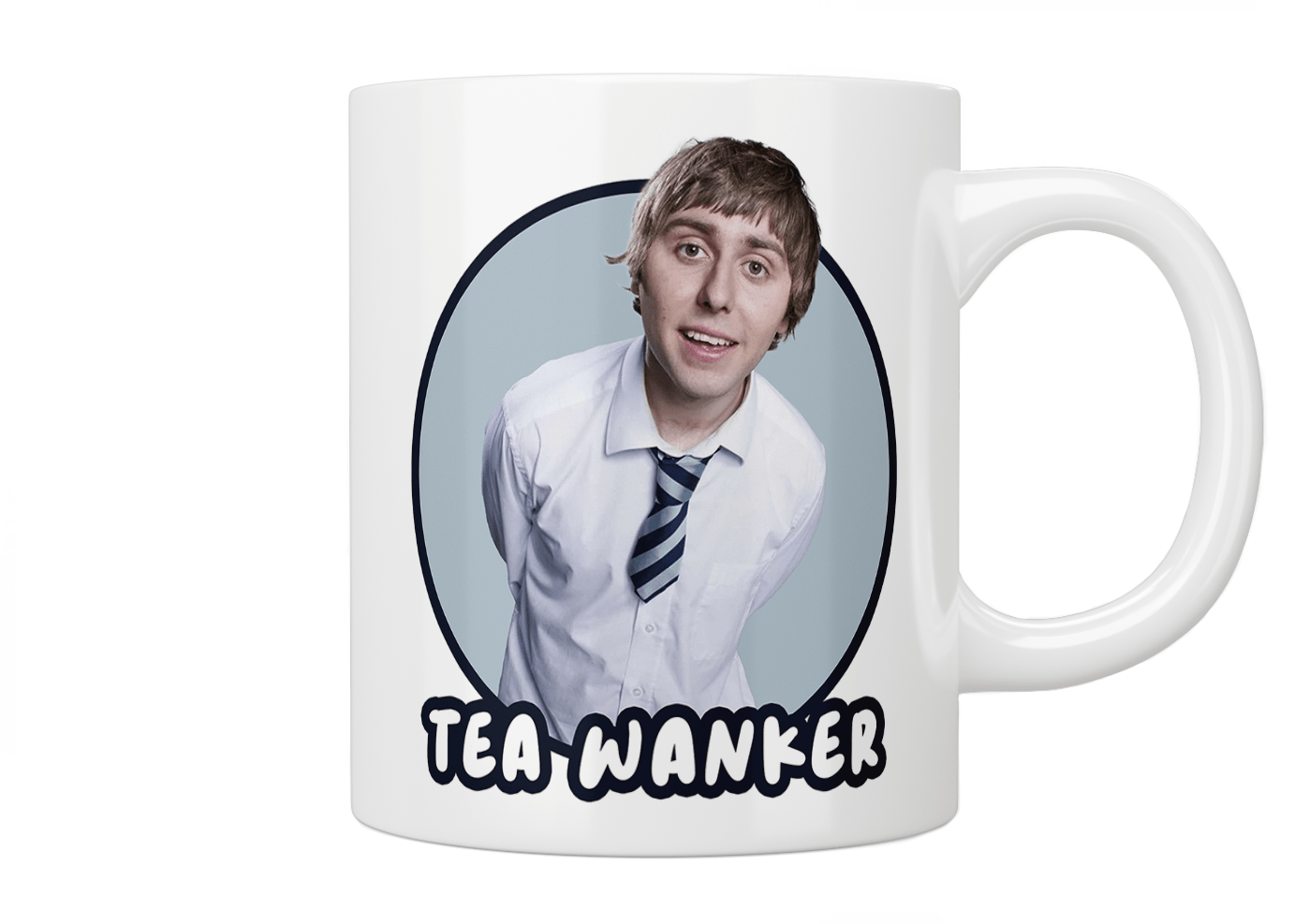 The Inbetweeners: Jay Cartwright Tea Wanker Mug - Jazzy Giraffe Mug