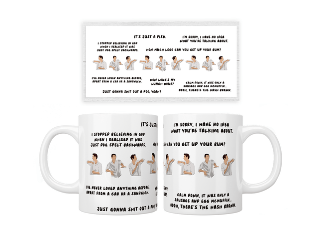The Inbetweeners: Neil Sutherland Quotes Mug - Jazzy Giraffe Mug