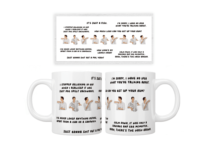 The Inbetweeners: Neil Sutherland Quotes Mug - Jazzy Giraffe Mug