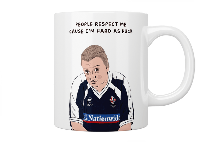 This Country: Kerry Mucklowe “People Respect Me Cause I’m Hard As Fuck” Mug - Jazzy Giraffe Mug