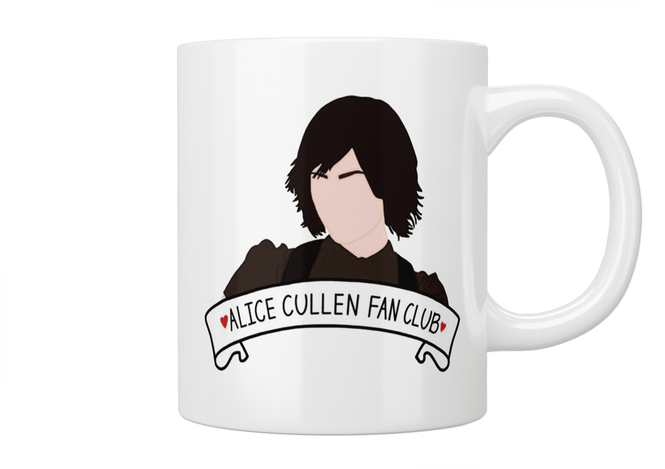 Twilight: Alice Cullen Fan Club Mug - Jazzy Giraffe Mug