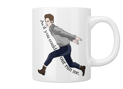 Twilight: As If You Could Out Run Me Mug - Jazzy Giraffe Mug