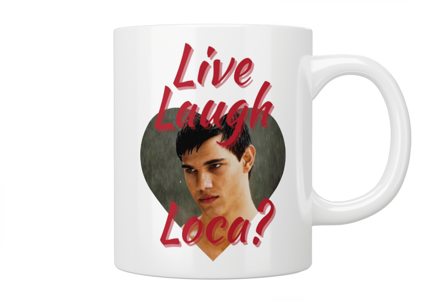 Twilight: Live Laugh Loca? Mug - Jazzy Giraffe Mug