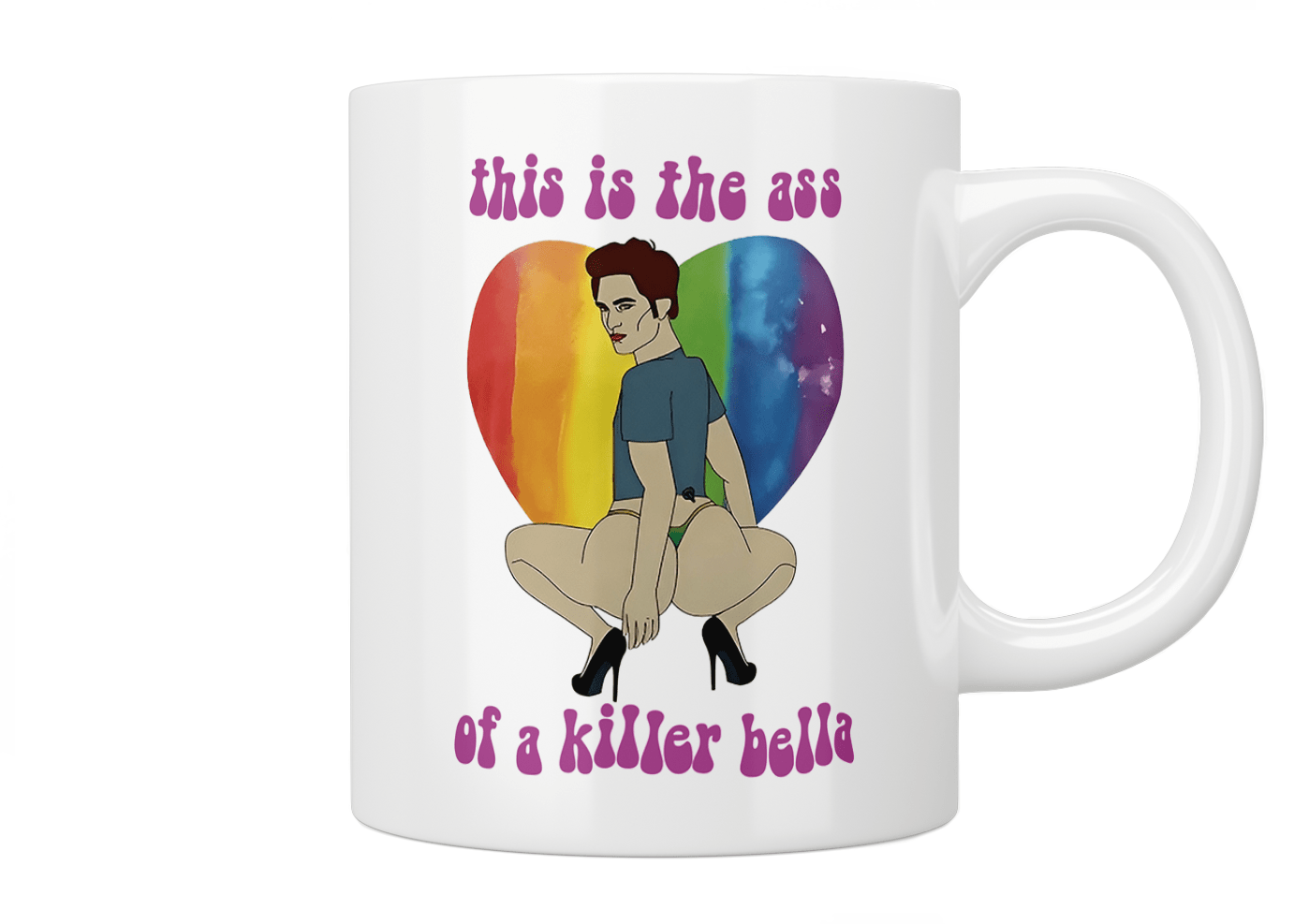Twilight: This Is The Ass Of A Killer Bella Mug - Jazzy Giraffe Mug