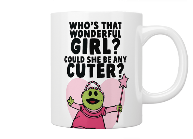 Who’s That Wonderful Girl? Nanalan’ - Mug - Jazzy Giraffe Mug