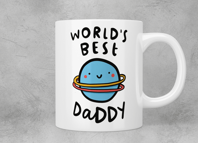 World’s best Daddy mug - Jazzy Giraffe Mug