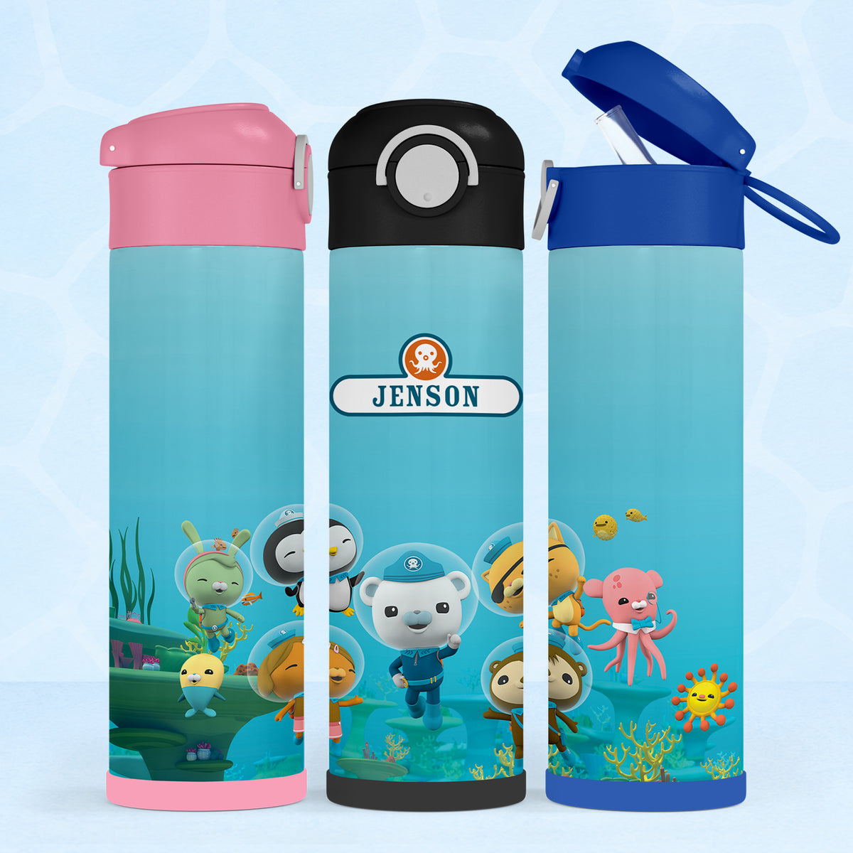 Personalised Octonaughts Water Bottle