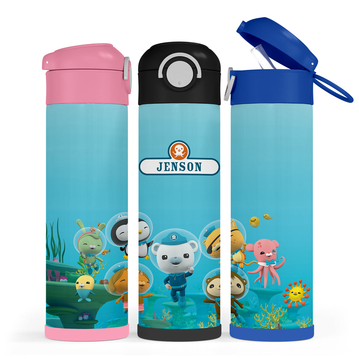 Personalised Octonaughts Water Bottle