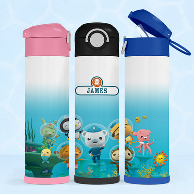 Personalised Octonaughts Water Bottle