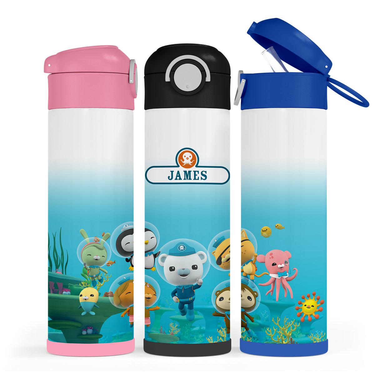 Personalised Octonaughts Water Bottle