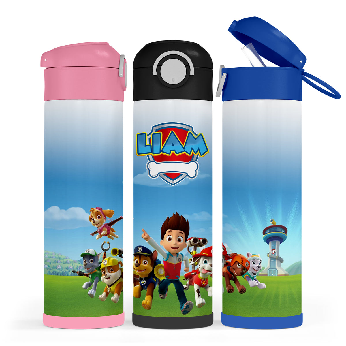 Personalised PAW Patrol Water Bottle