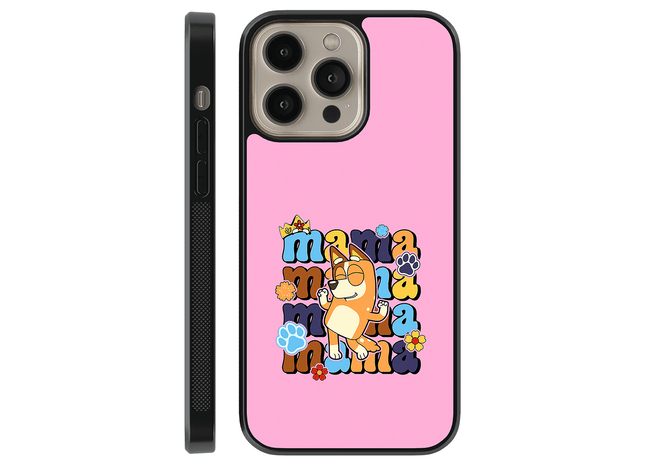 Bluey Mama Phone Case [rubber] - Jazzy Giraffe Phone Case