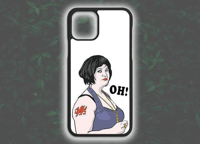 Gavin And Stacey: Nessa "Oh!" Phone Case [rubber] - Jazzy Giraffe Phone Case