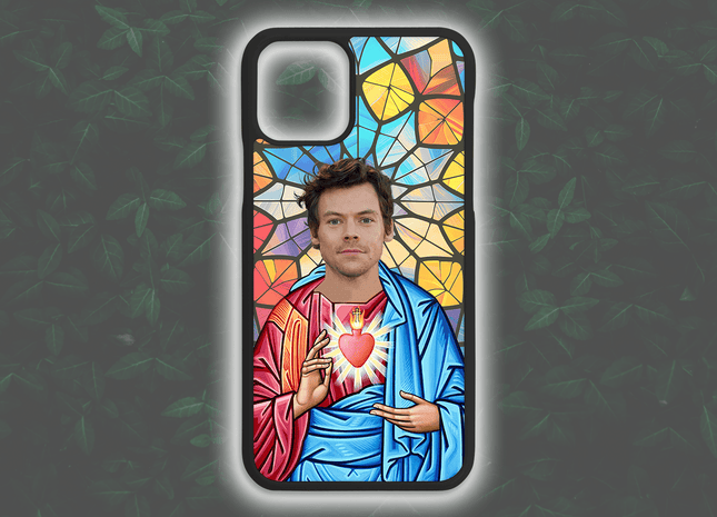 Saint Harry Styles Phone Case [rubber] - Jazzy Giraffe Phone Case