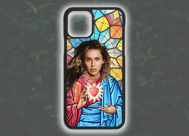 Saint Miley Cyrus Phone Case [rubber] - Jazzy Giraffe Phone Case