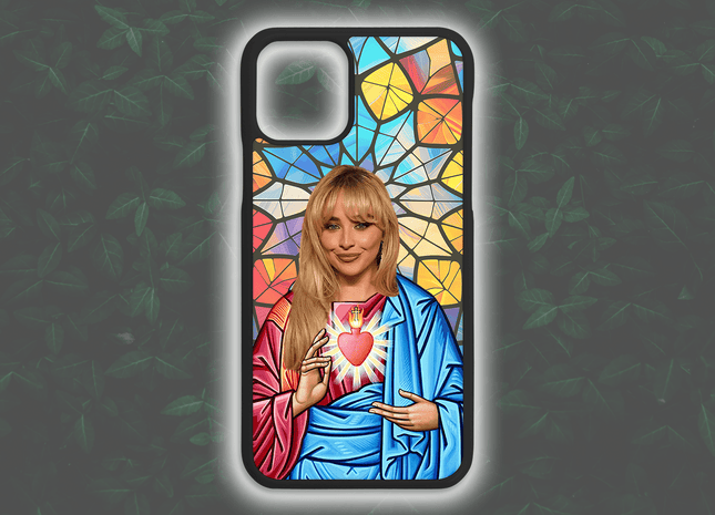 Saint Sabrina Carpenter Phone Case [rubber] - Jazzy Giraffe Phone Case