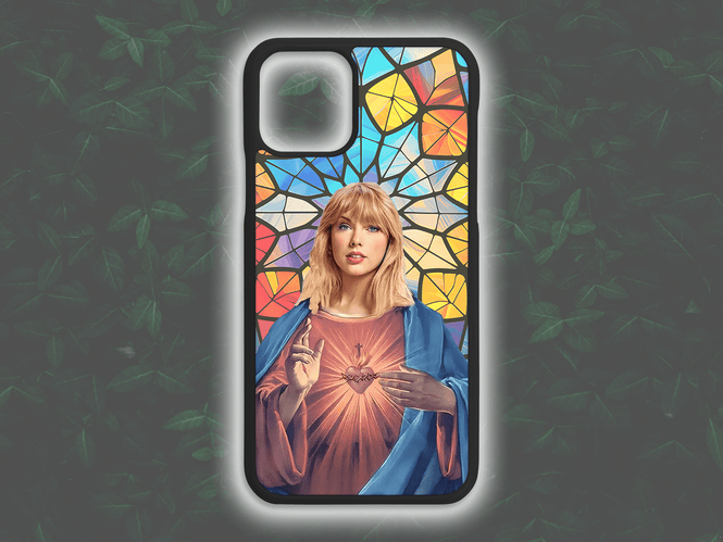 Saint Taylor Swift Phone Case [rubber] - Jazzy Giraffe Phone Case