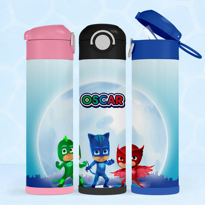 Personalised PJ Masks Water Bottle