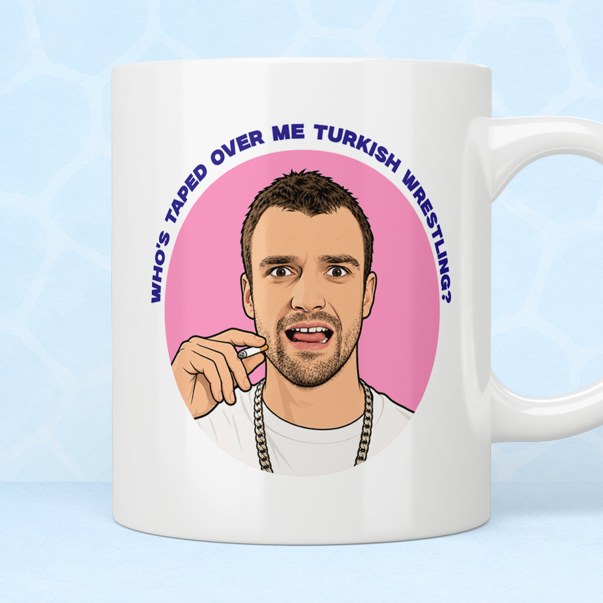 Shameless Mickey Maguire "Turkish Wrestling" Mug