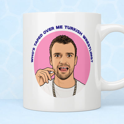 Shameless Mickey Maguire "Turkish Wrestling" Mug