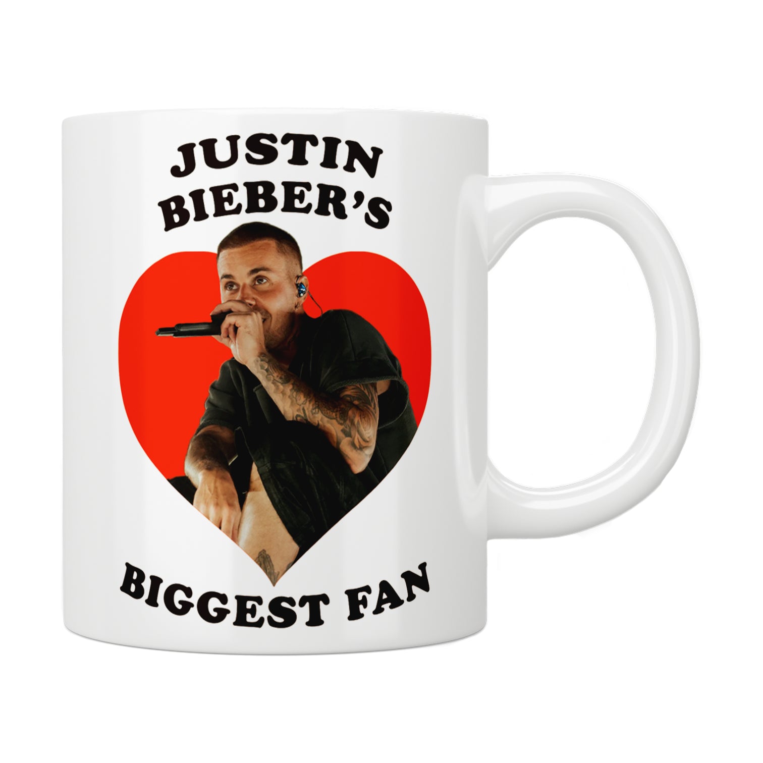 Justin Bieber's Biggest Fan Mug