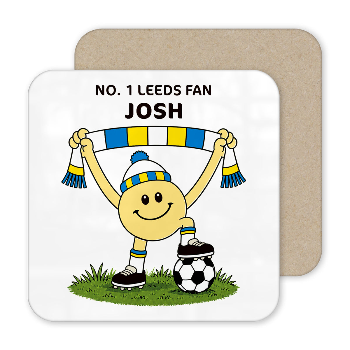 Personalised No. 1 Leeds Fan Mug