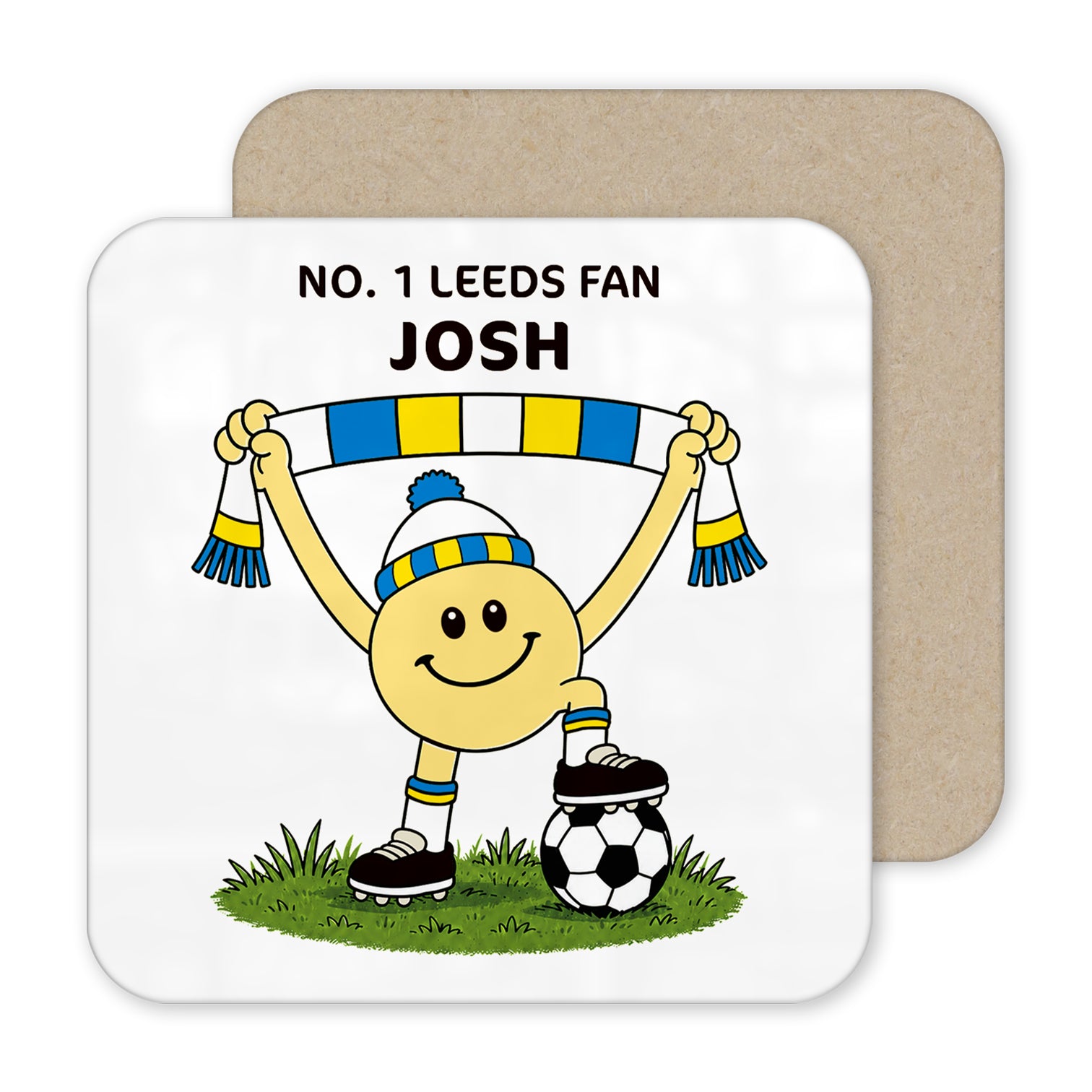 Personalised No. 1 Leeds Fan Mug