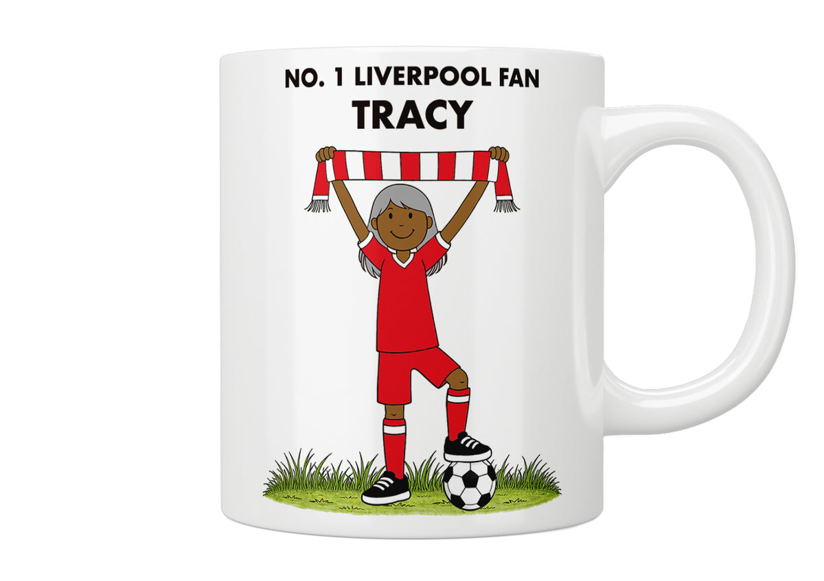 Personalised No. 1 Liverpool Fan Mug