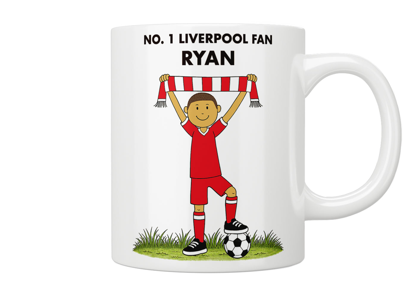 Personalised No. 1 Liverpool Fan Mug