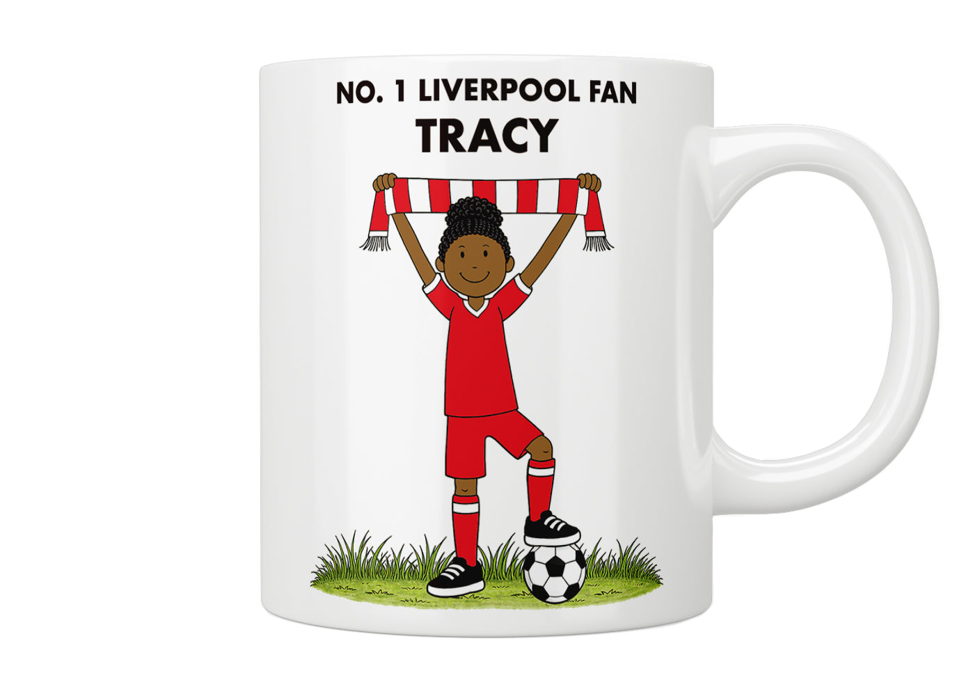 Personalised No. 1 Liverpool Fan Mug