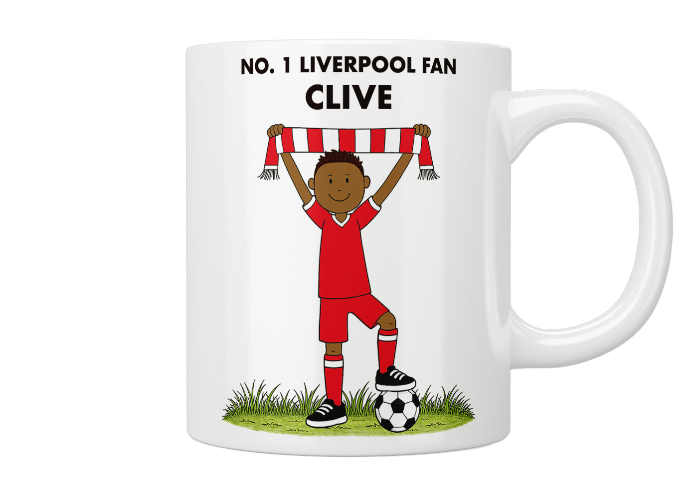 Personalised No. 1 Liverpool Fan Mug