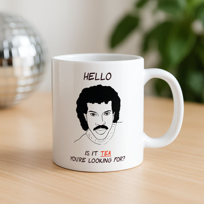 Lionel Richie "Hello Is It Tea" Mug
