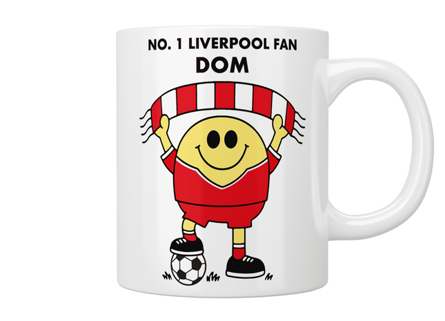 Personalised No. 1 Liverpool Fan Mug