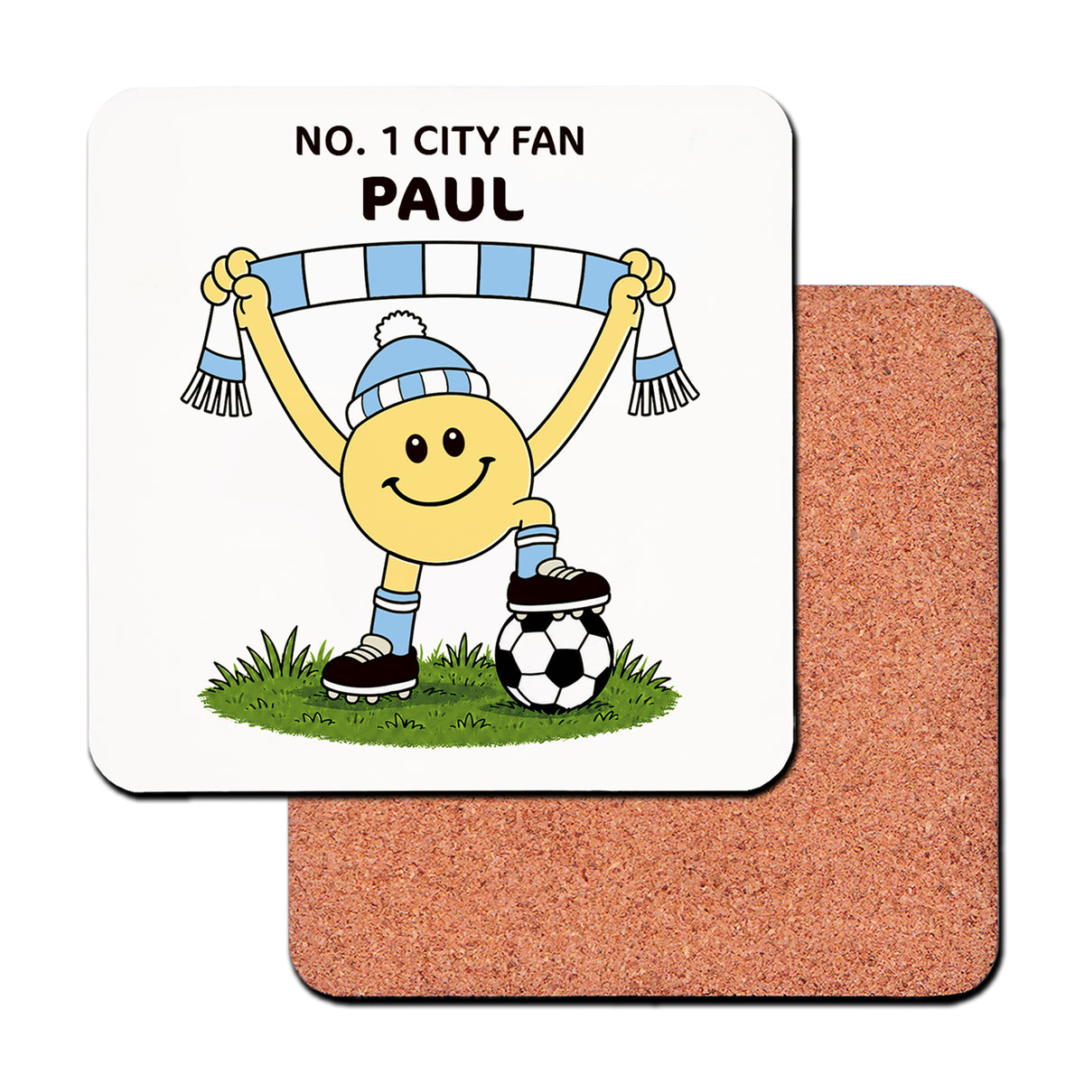 Personalised No. 1 City Fan Mug
