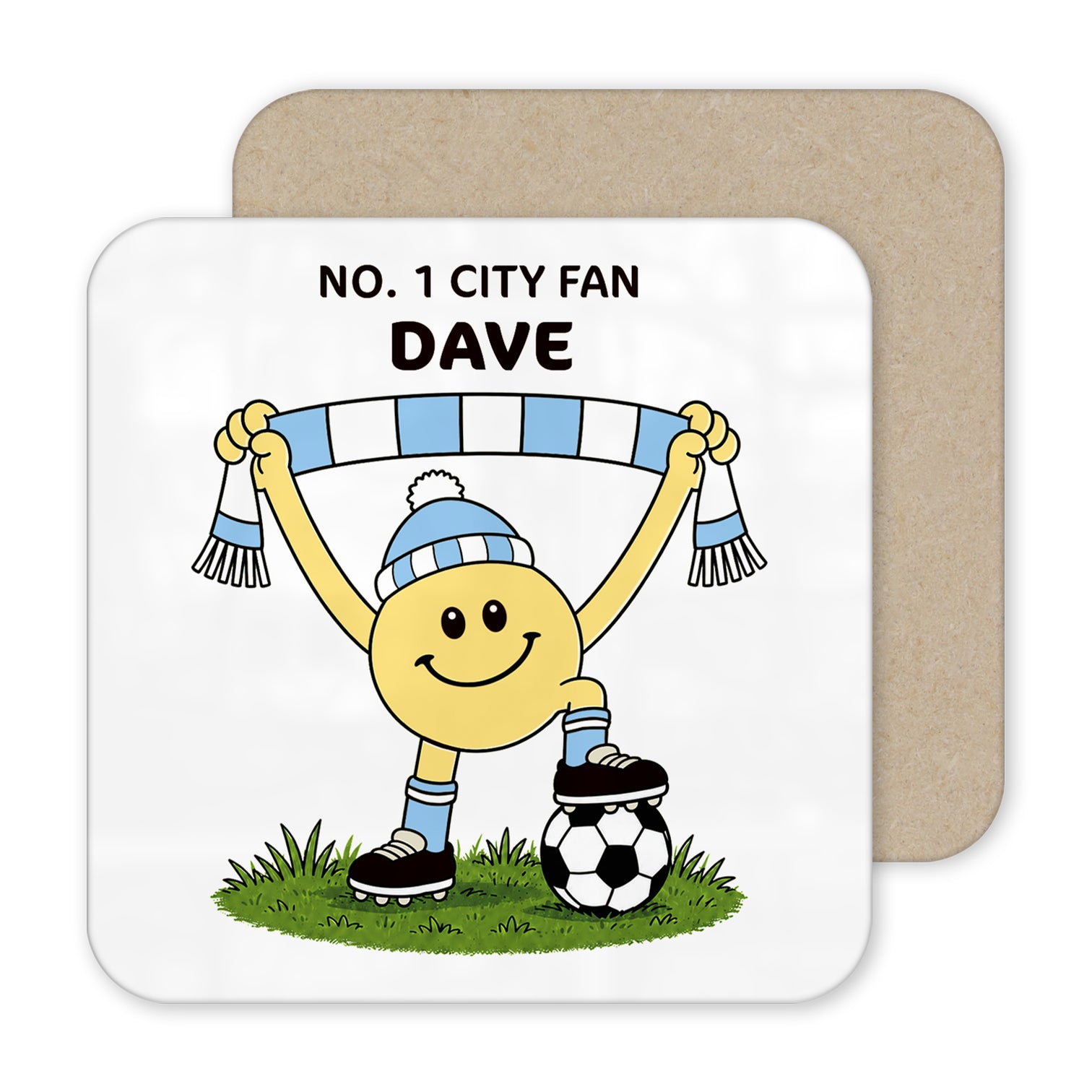 Personalised No. 1 City Fan Mug